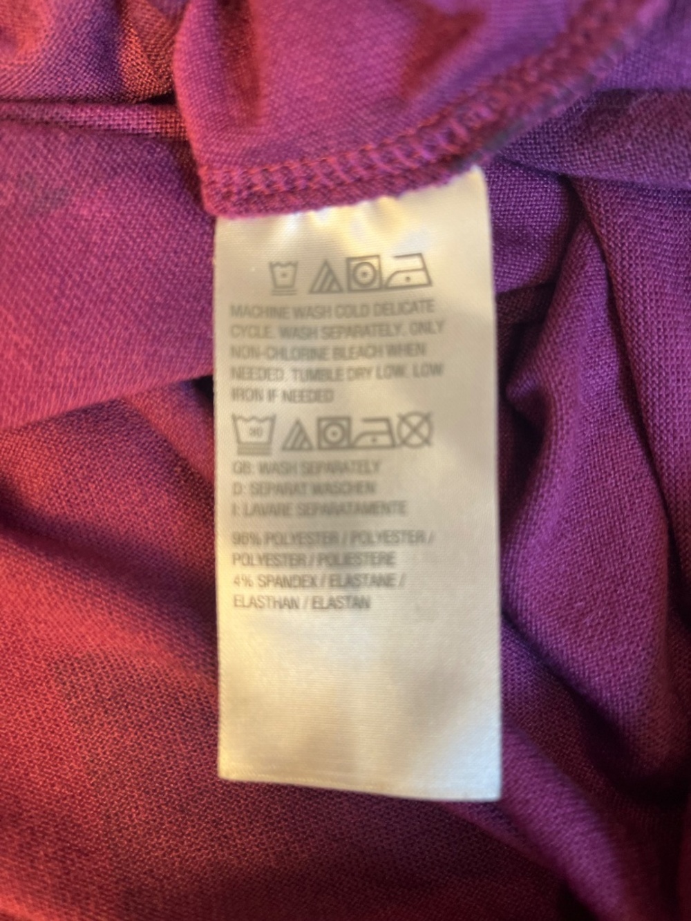 Super Soft, Belle by Kim Gravel Buffalo Plaid Tunic Top Pink Black Button Front - Picture 6 of 10